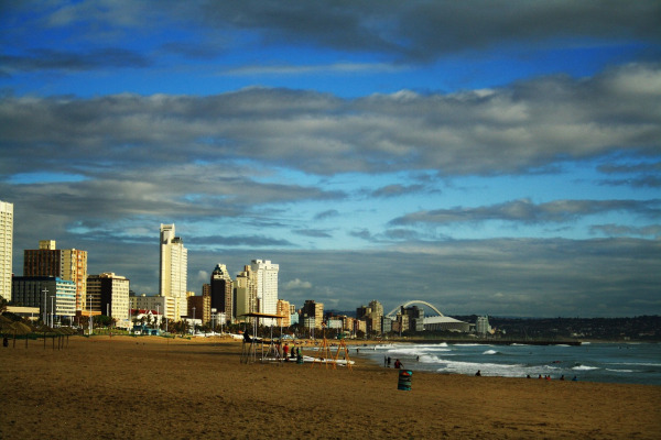 Durban beachfront, KwaZulu-Natal